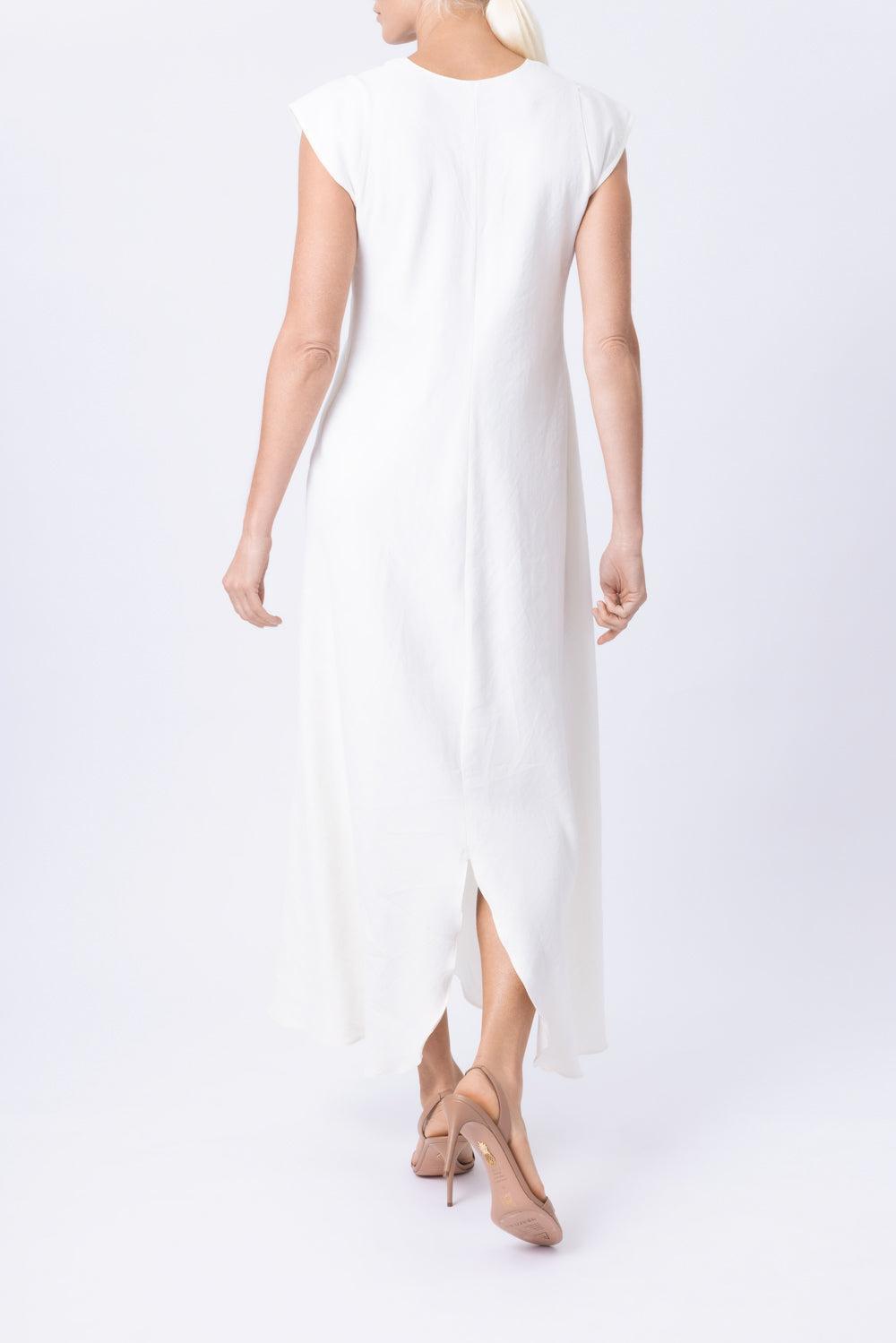 Doves Maxi Dress - Salt-WHITE-P-CLOTHINGDRESSCASUAL-PETER COHEN