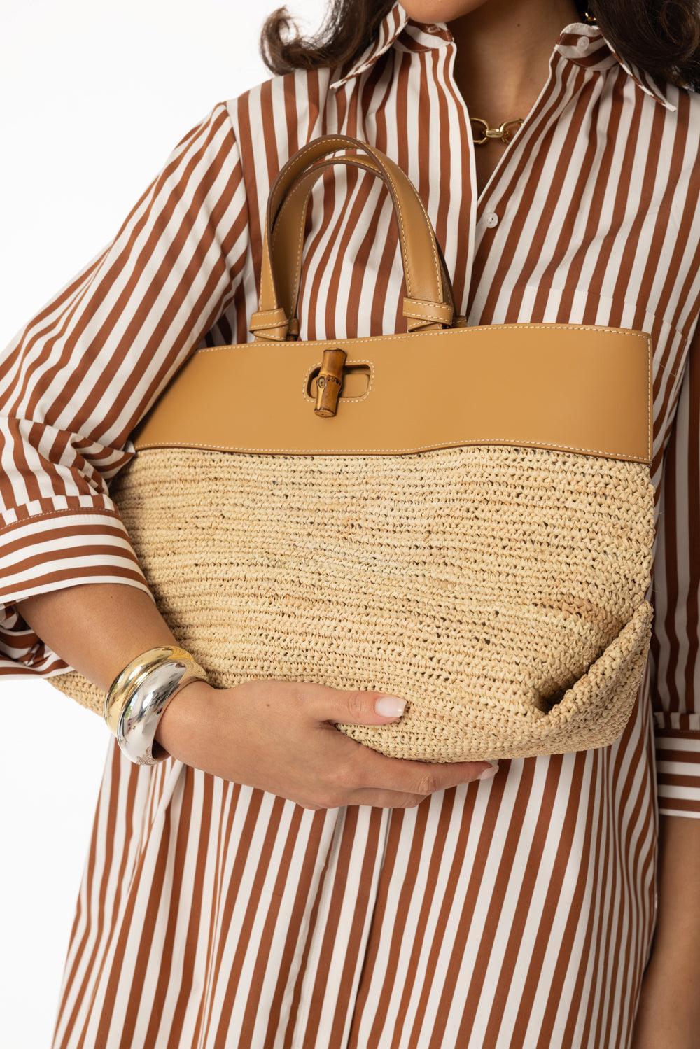 The Park Tote - Natural-NATURAL-HANDBAGTOTES-PAMELA MUNSON