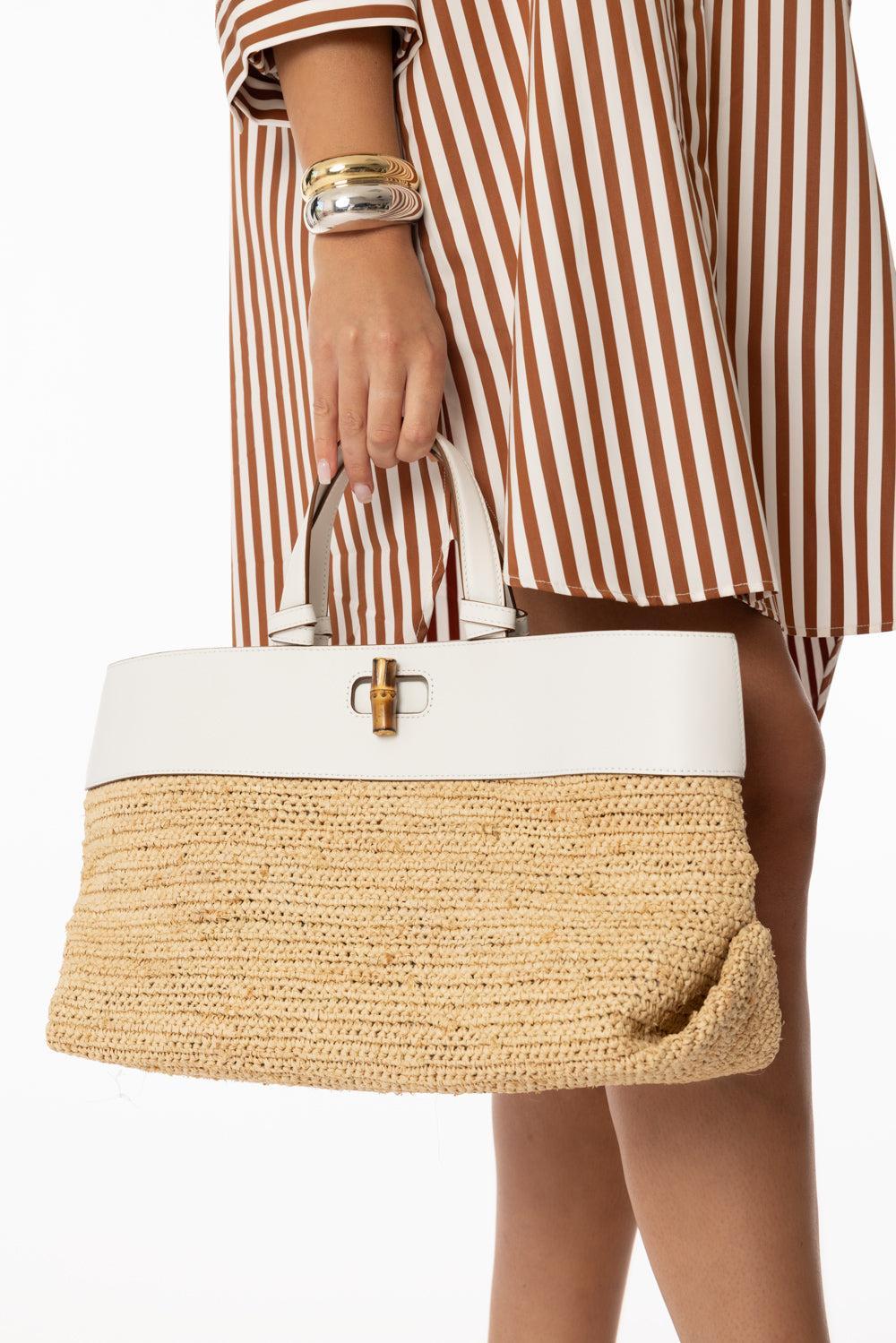 The Park Tote - White-WHITE-HANDBAGTOTES-PAMELA MUNSON
