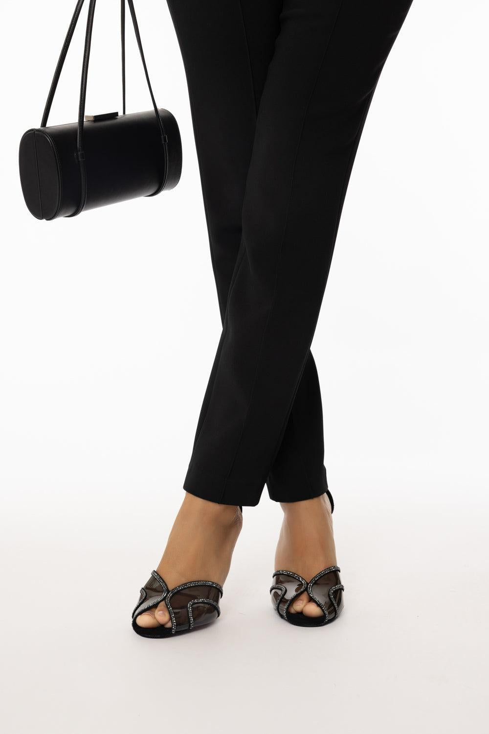 Isabel Sandal-BLCKFUME-37-SHOESANDAL-GIANVITO ROSSI