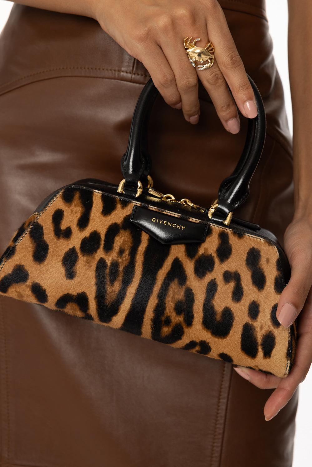 Mini Antigona East West Bag - Black Beige-BLACK/BEIGE-O/S-HANDBAGTOP HANDLE-GIVENCHY