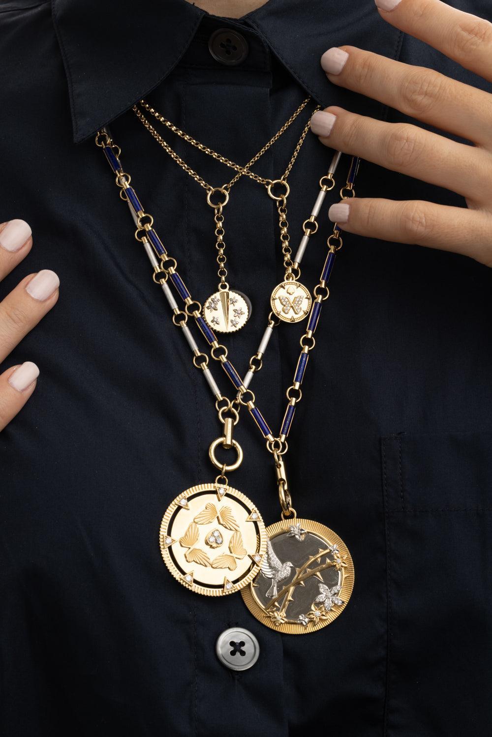 Small Belcher Open Link Chain-YELLOW GOLD-JEWELRYFINE JEWELNECKLACE O-FOUNDRAE