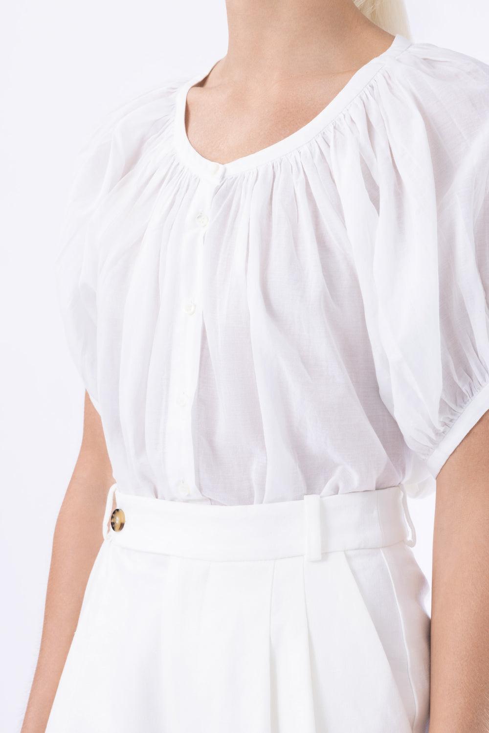 June Top - Salt-WHITE-XS-CLOTHINGTOPBLOUSE-DOEN