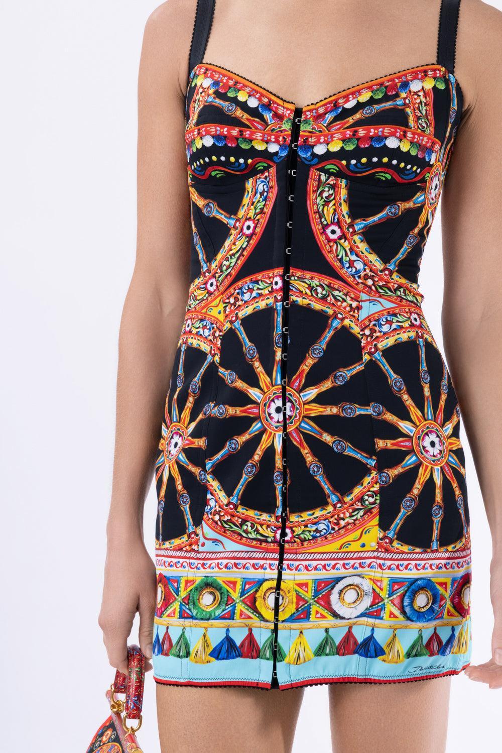 Carretto Dress-NOVELTY-38-CLOTHINGDRESSCASUAL-DOLCE & GABBANA