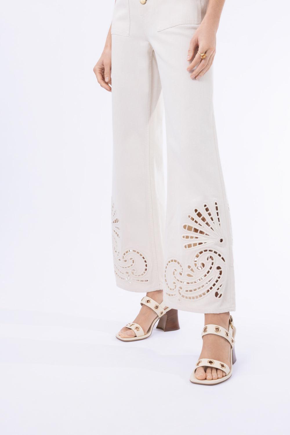 Lou Eyelet Jean-CREAM-24-CLOTHINGPANTDENIM-ULLA JOHNSON