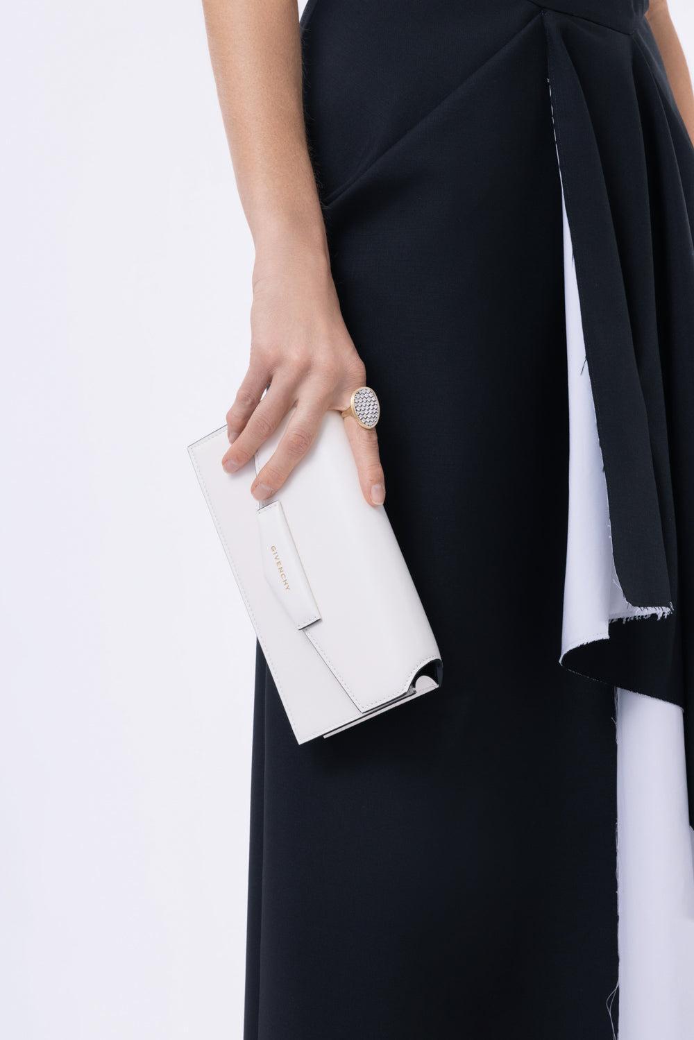 Antigona Chain Wallet - Ivory-CREAM-HANDBAGEVENING-GIVENCHY