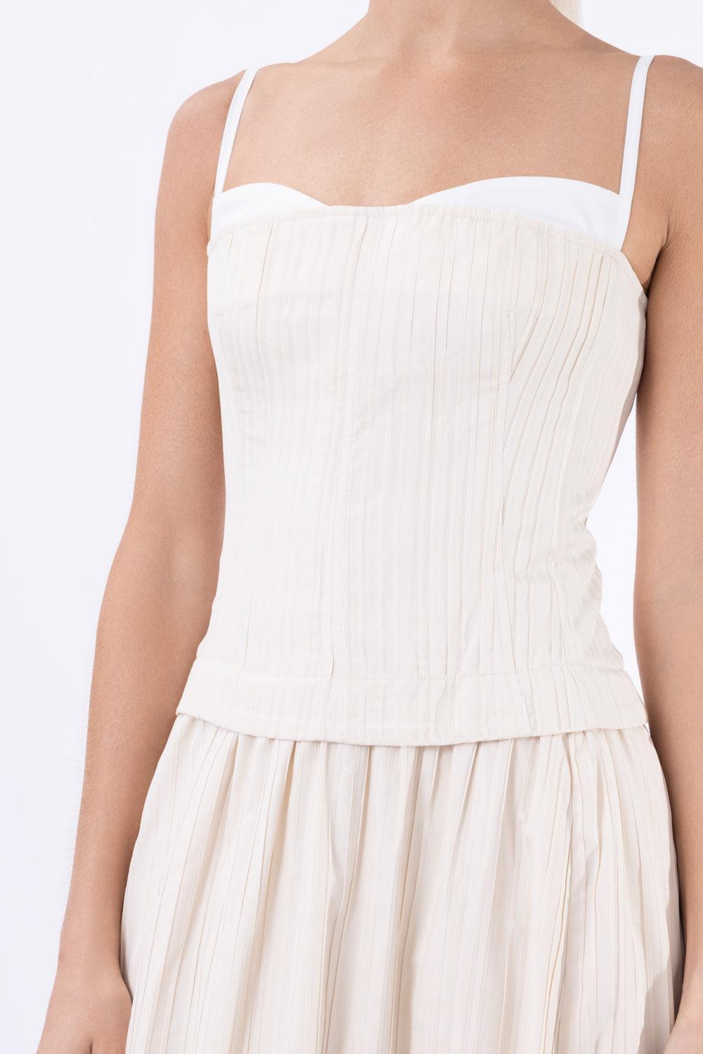 Quinlin Bustier Midi Dress-BROWN-0-CLOTHINGDRESSCASUAL-SIMKHAI