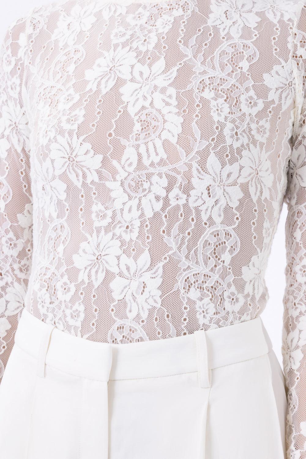 Lace Bodysuit-WHITE-0-CLOTHINGTOPBODYSUIT-ZIMMERMANN