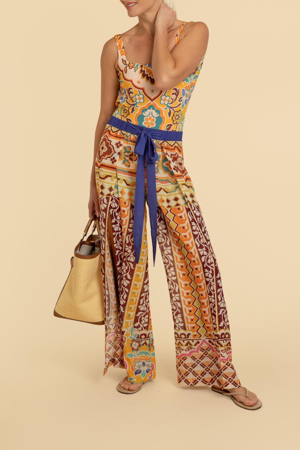 Printed One Piece-YELLOW PRINT-S-CLOTHINGSWIM-ETRO