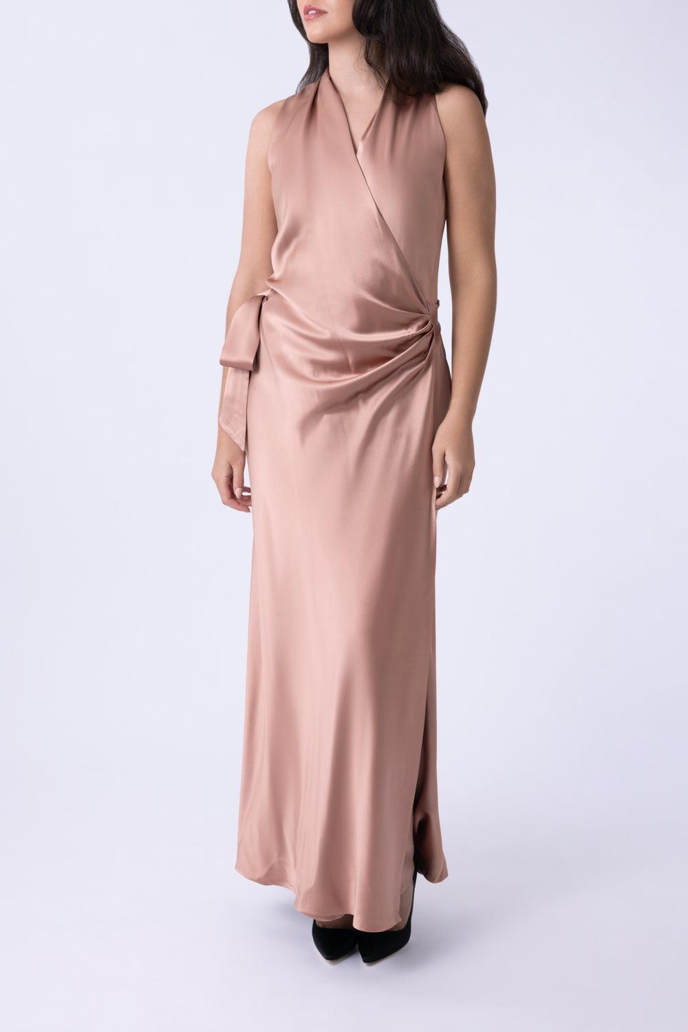 Vickie Dress - Penny-PINK-P-CLOTHINGDRESSGOWN-PETER COHEN