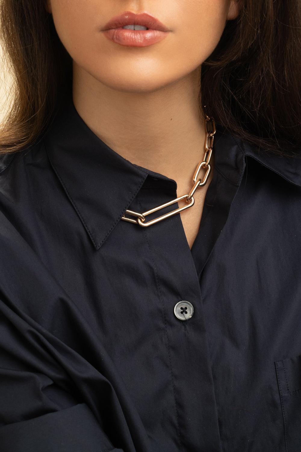 Morrell Graduating Chain Necklace-ROSE GOLD-JEWELRYFINE JEWELNECKLACE O-WALTERS FAITH