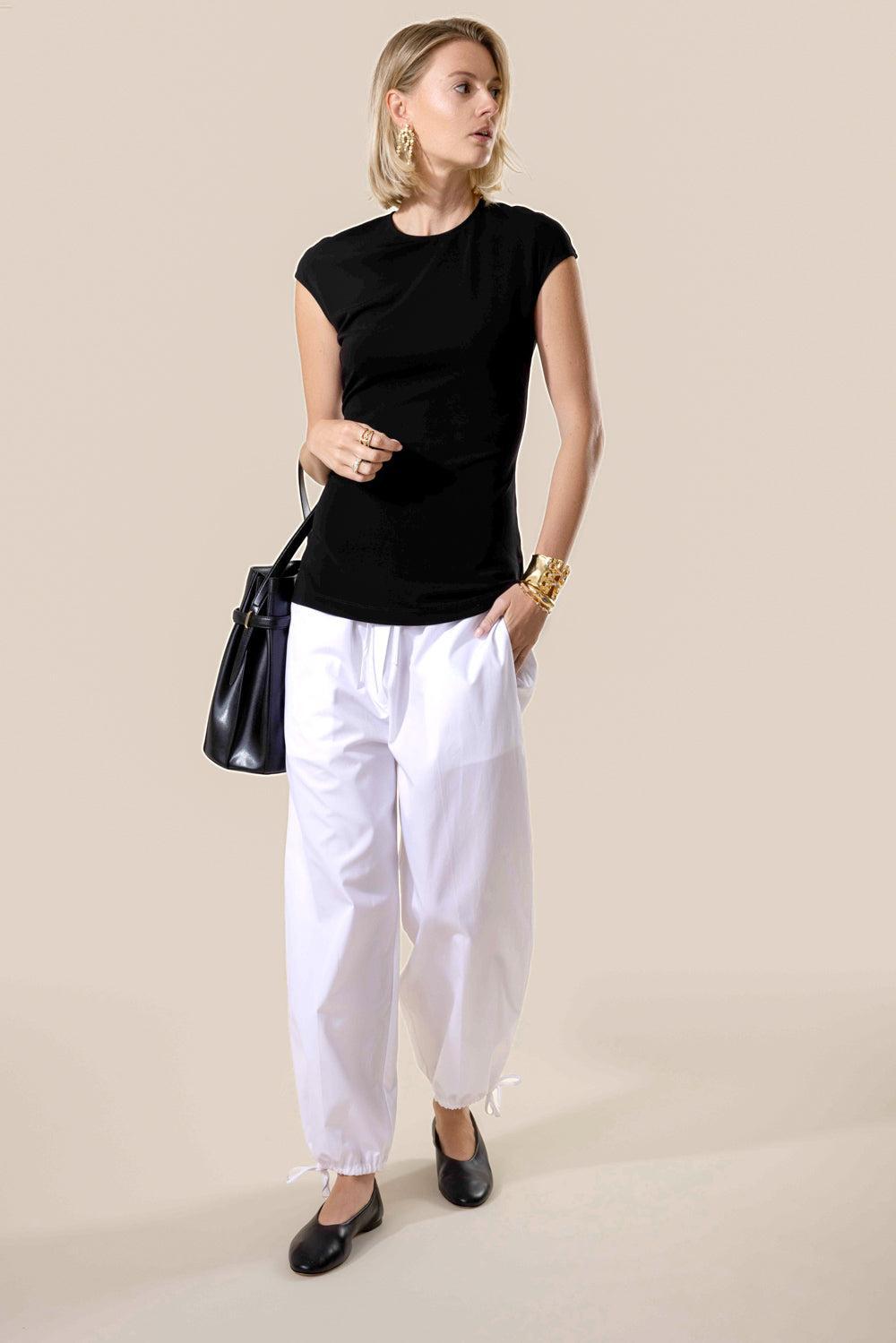 Everyday Top - Black-BLACK-XS-CLOTHINGTOPBLOUSE-TOTEME