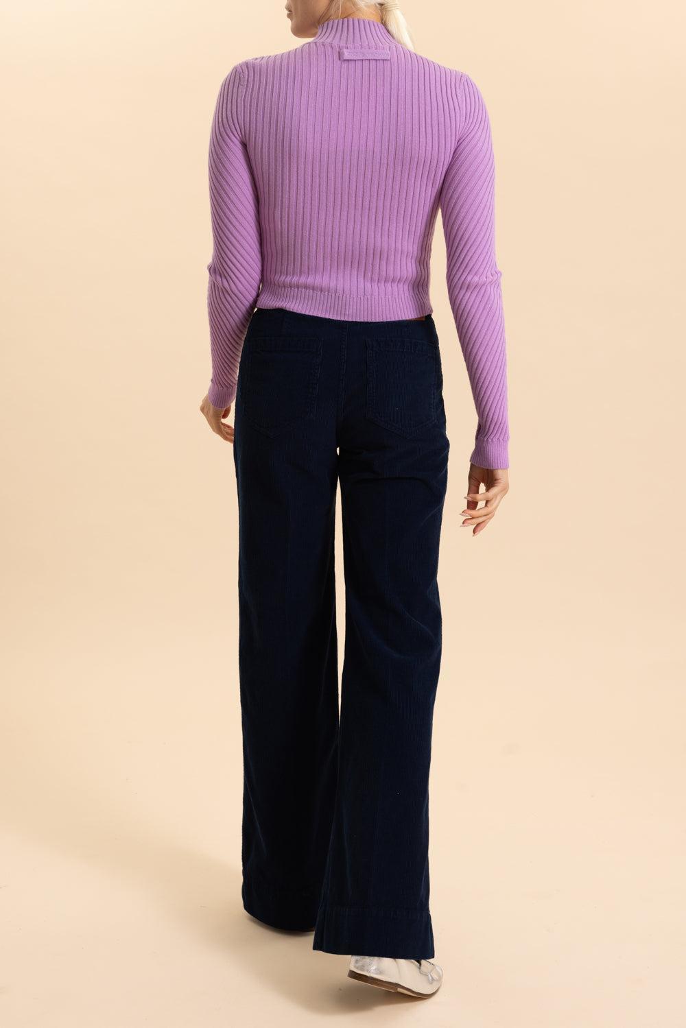 Alina Jean - Indigo Garment Dye-INDGRDY-26-CLOTHINGPANTCASUAL-VICTORIA BECKHAM