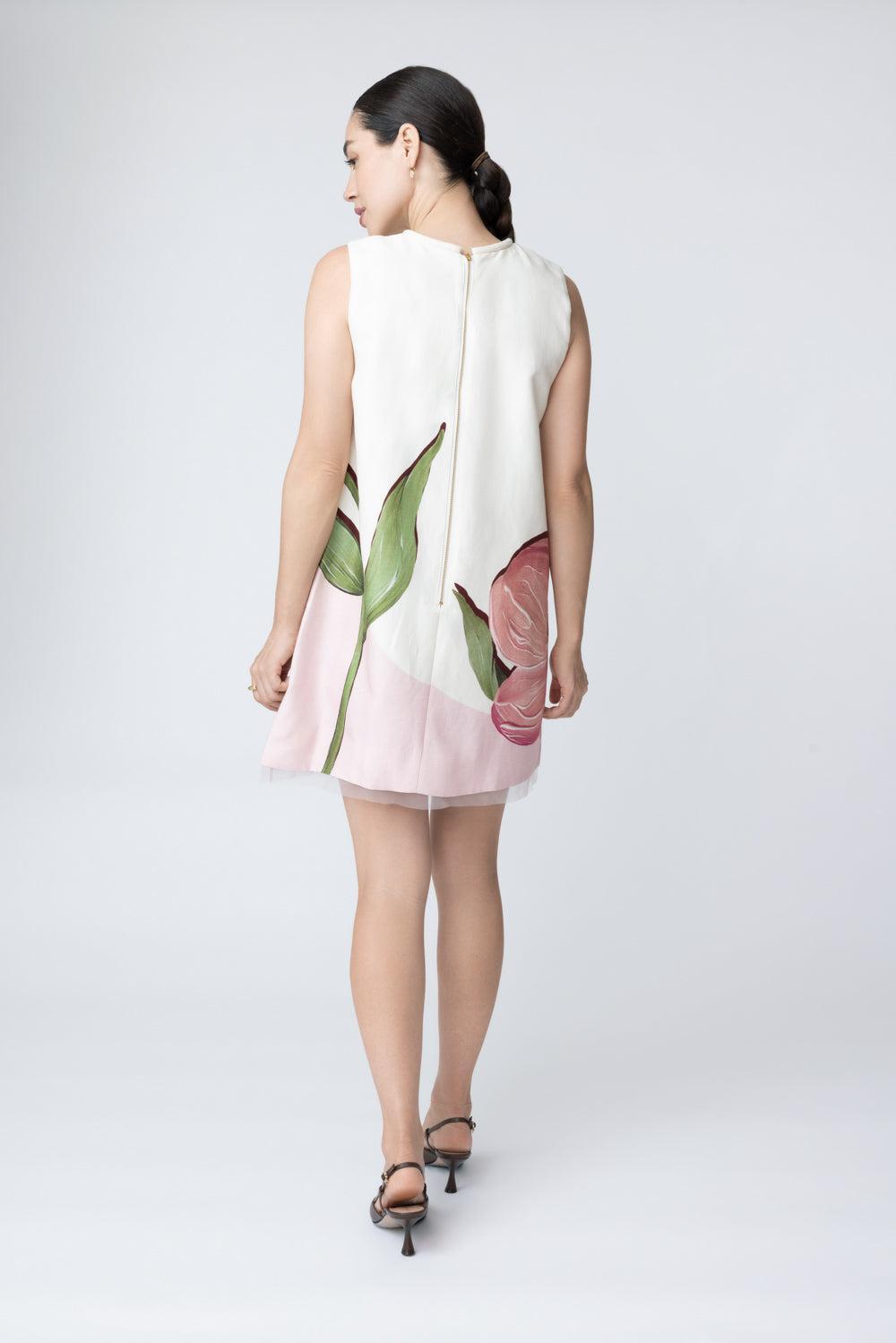  Skies Mini Dress-FLORAL-0-CLOTHINGDRESSCOCKTAIL-AJE 