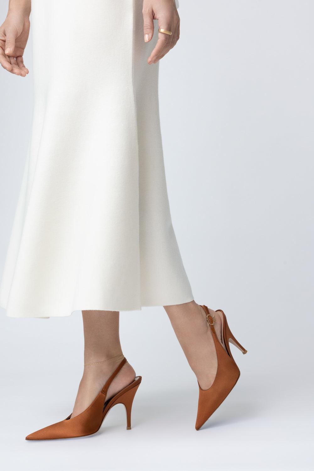  Sofia Slingback 70 - Sedona-BROWN-36-SHOEPUMP-GIANVITO ROSSI 