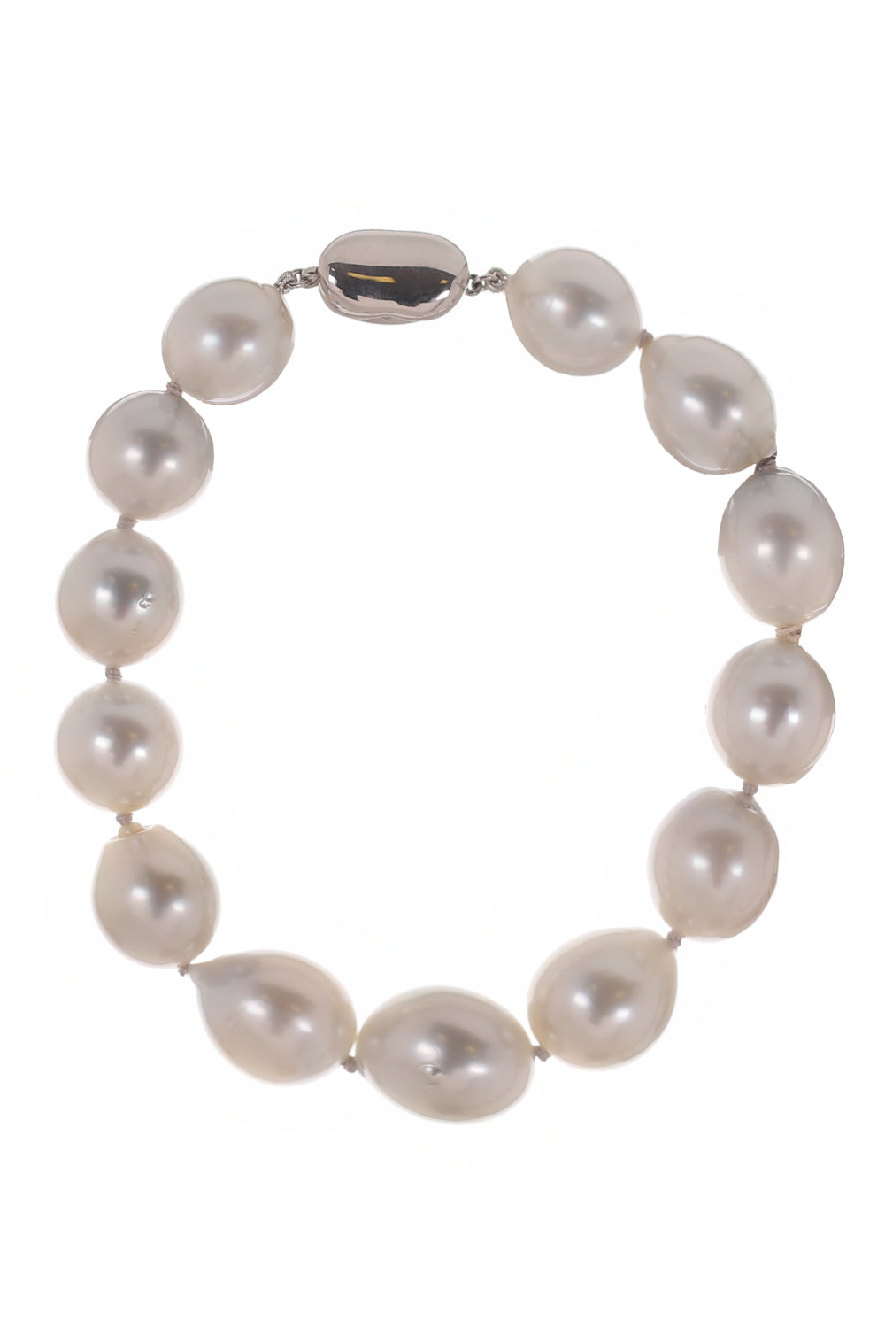 Natural Gray Tahitian Pearl Bracelet