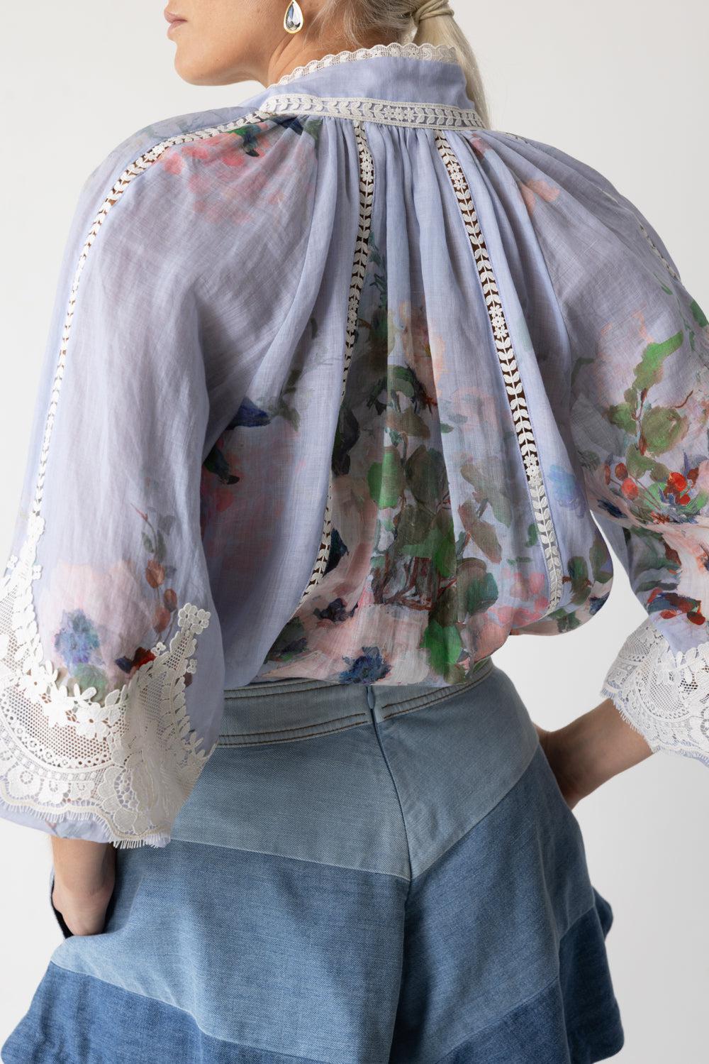 Everly Blouse-LTBLWCFL-0-CLOTHINGTOPBLOUSE-ZIMMERMANN