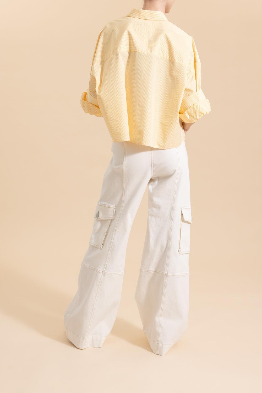 Coop Cargo Pocket Pants-IVORY-0-CLOTHINGPANTCASUAL-TWP