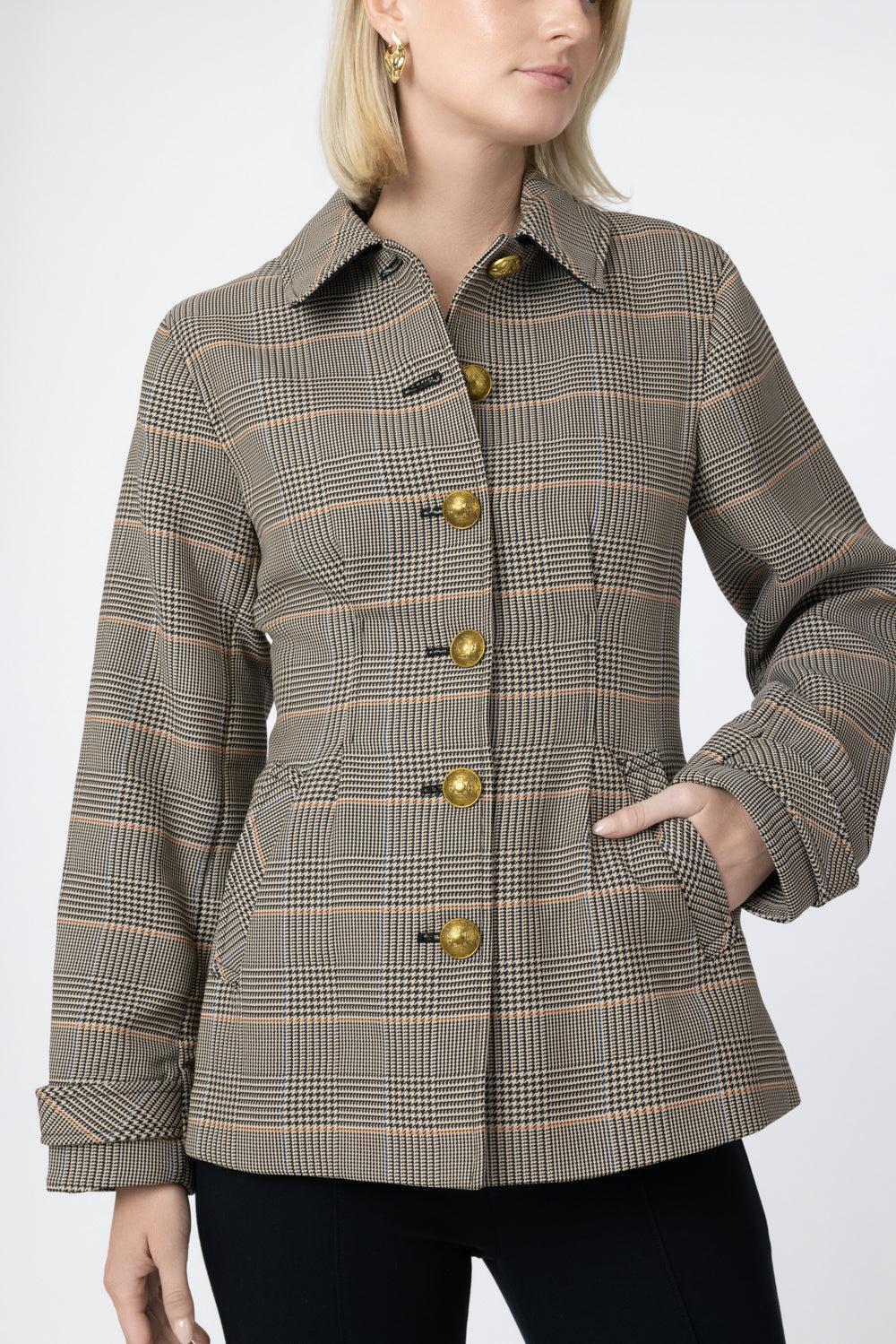  Severine Jacket-BROWN-XS-CLOTHINGJACKETCASUAL-VERONICA BEARD 