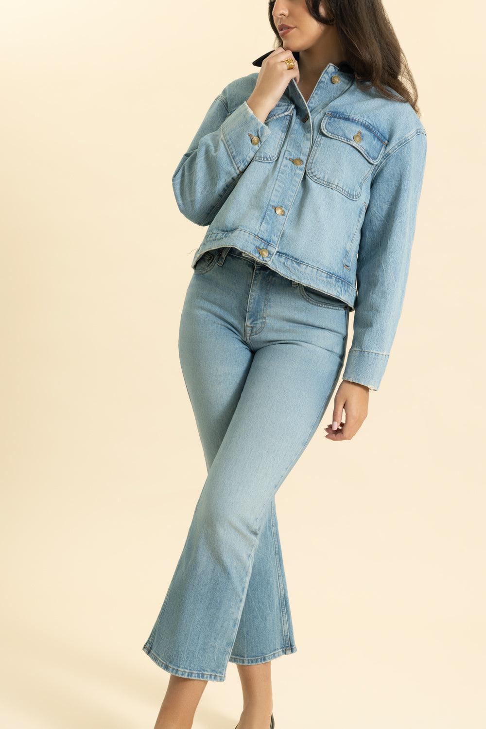 Zoe Crop Pant-CNYISLND-26-CLOTHINGPANTDENIM-SIMKHAI