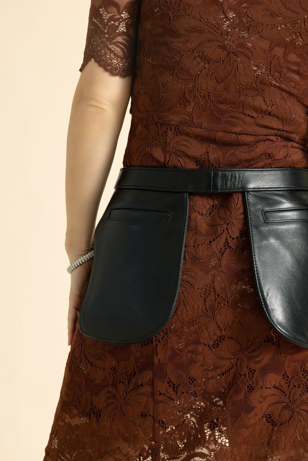 Dallas Leather Pocket Belt-BLACK-26-ACCESSORIEBELTS-BRANDON MAXWELL