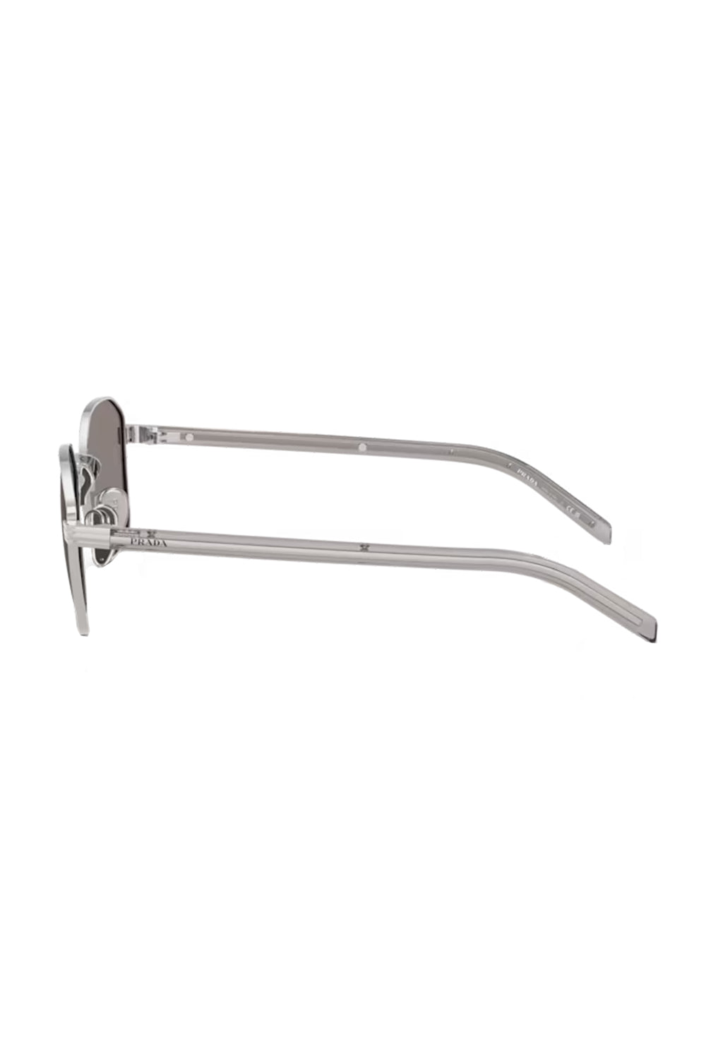 Square Sunglasses-SILVER-ACCESSORIESUNGLASSES-PRADA