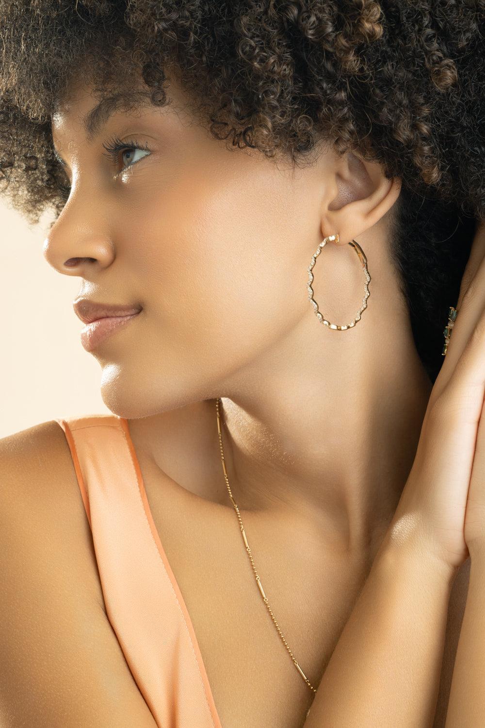 Rio Diamond Inside Outside Hoop Earrings-WHITE GOLD-JEWELRYFINE JEWELEARRING-GRAZIELA