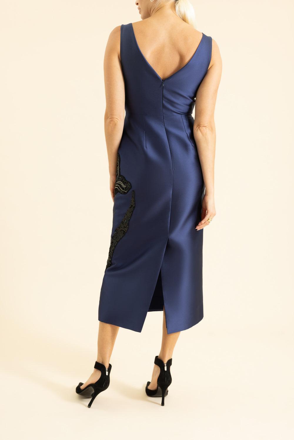 Sleeveless Pencil Cocktail Dress-BEETLE-2-CLOTHINGDRESSCOCKTAIL-ERDEM