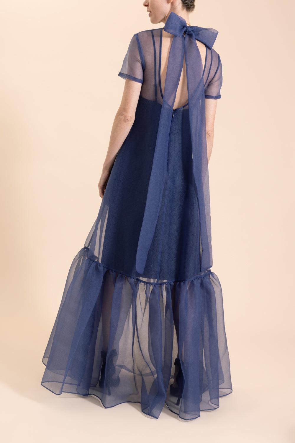 Calluna Dress-NAVY-XS-CLOTHINGDRESSCOCKTAIL-STAUD