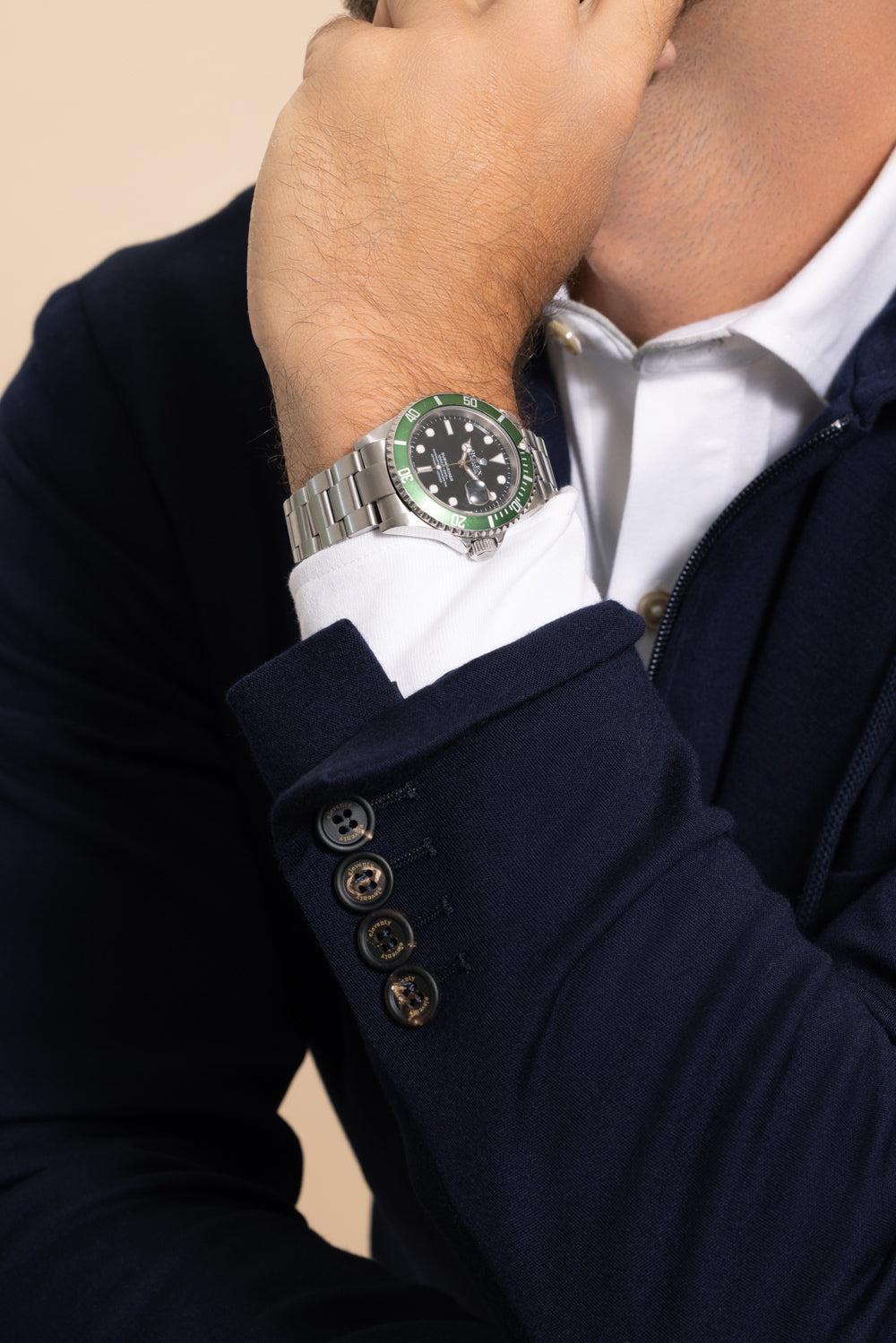 Rolex Submariner Date Watch-SILVER-40MM-JEWELRYFINE JEWELWATCH-ROLEX