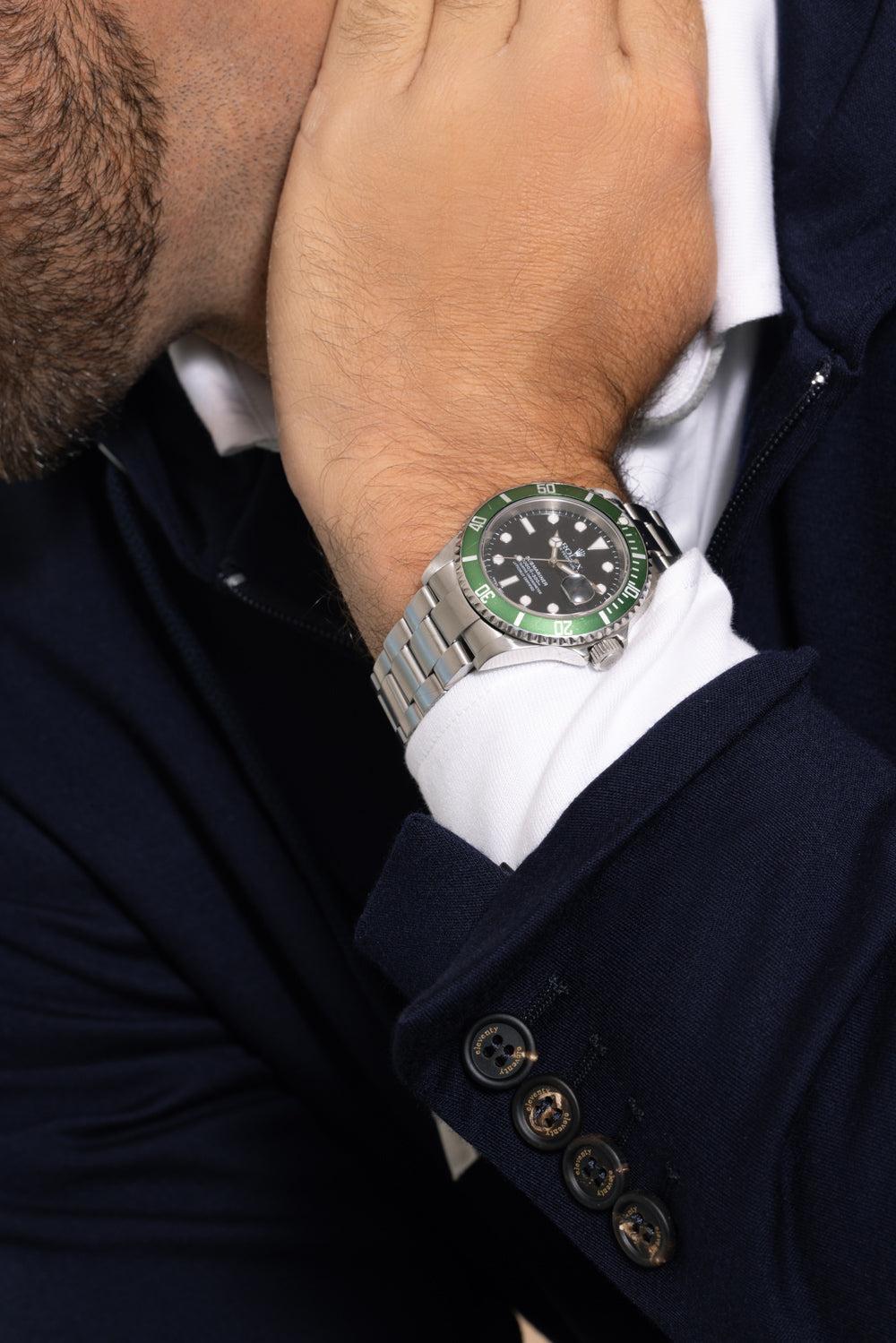Rolex Submariner Date Watch-SILVER-40MM-JEWELRYFINE JEWELWATCH-ROLEX
