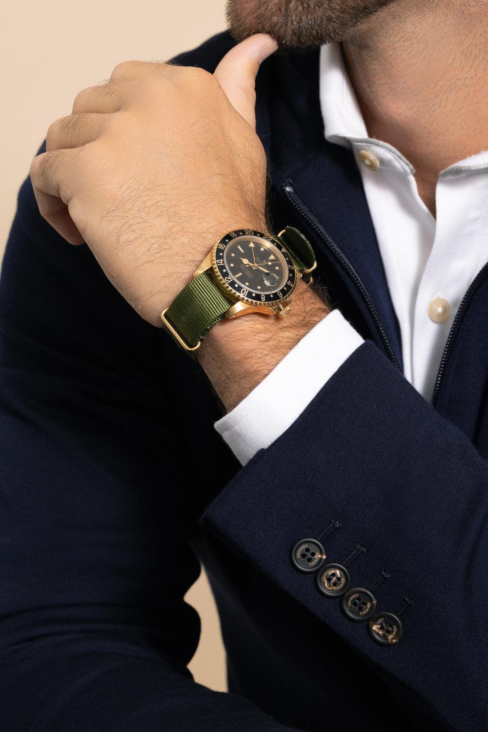 Rolex GMT-Master Watch-YELLOW GOLD-40MM-JEWELRYFINE JEWELWATCH-ROLEX
