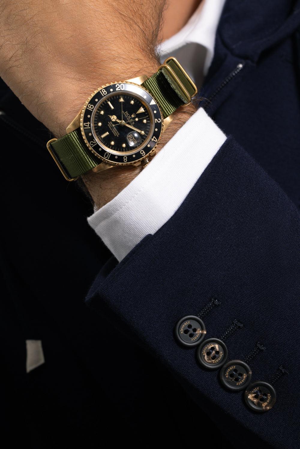 Rolex GMT-Master Watch-YELLOW GOLD-40MM-JEWELRYFINE JEWELWATCH-ROLEX