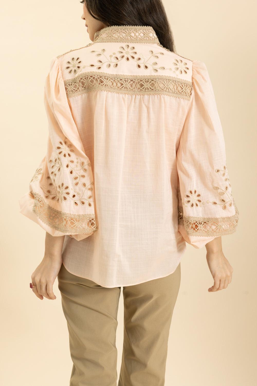 Awaken Blouse-ORANGE-0-CLOTHINGTOPBLOUSE-ZIMMERMANN