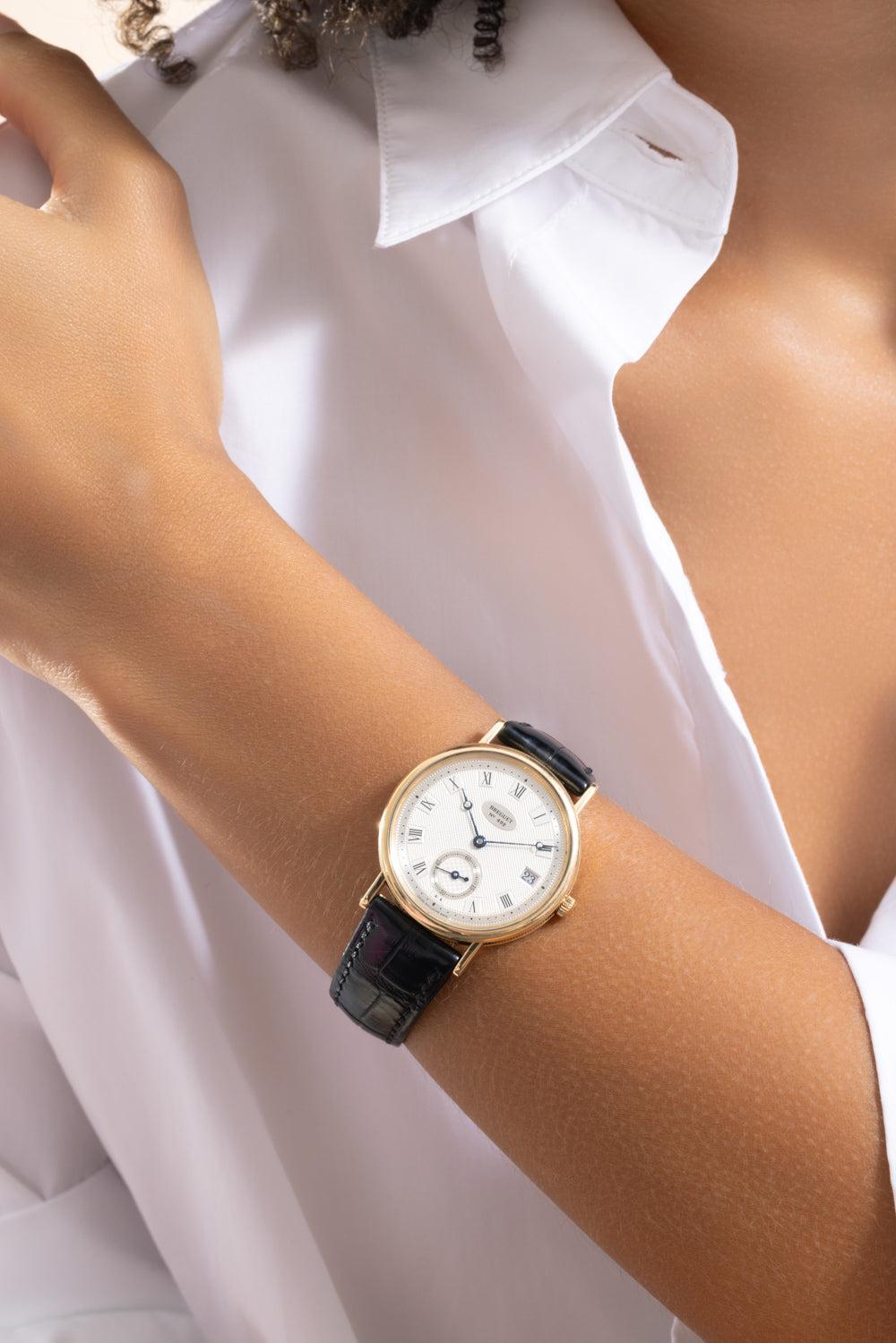 Classique Watch-YELLOW GOLD-34MM-JEWELRYFINE JEWELWATCH-BREGUET
