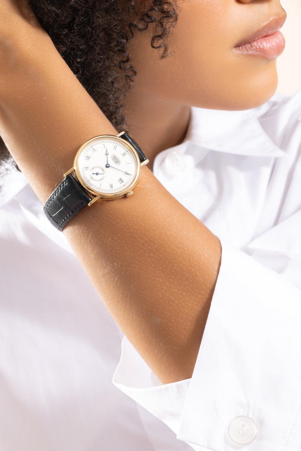 Classique Watch-YELLOW GOLD-34MM-JEWELRYFINE JEWELWATCH-BREGUET