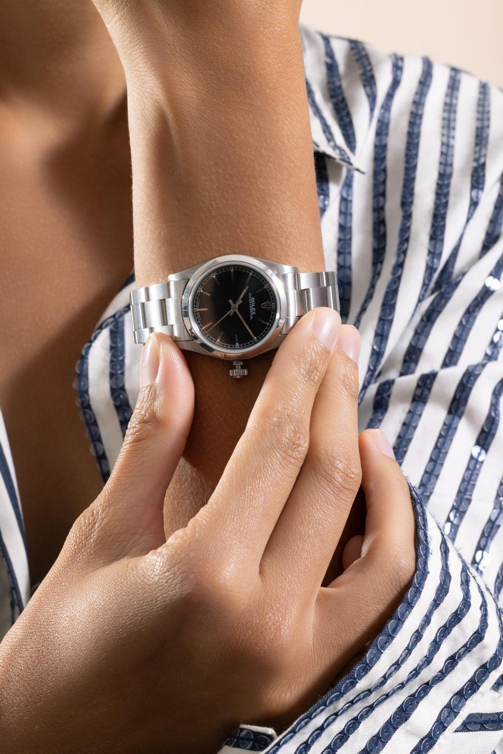 Oyster Perpetual Watch 31-SILVER-31MM-JEWELRYFINE JEWELWATCH-ROLEX