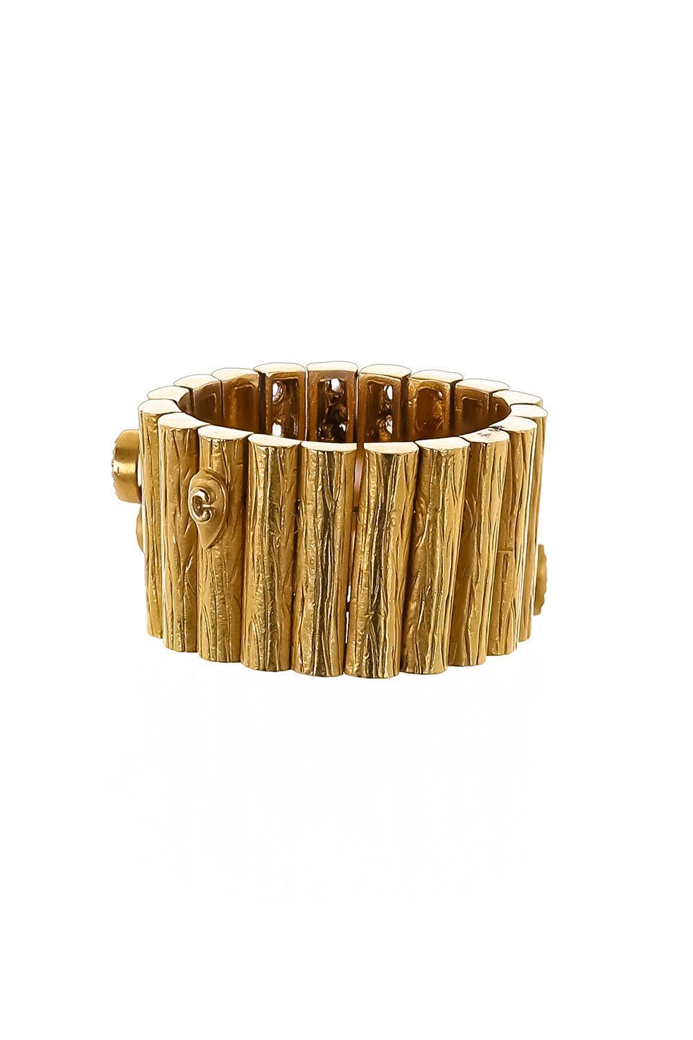 Diamond Mosaic Flex Band-YELLOW GOLD-7.5-JEWELRYFINE JEWELRING-COOMI