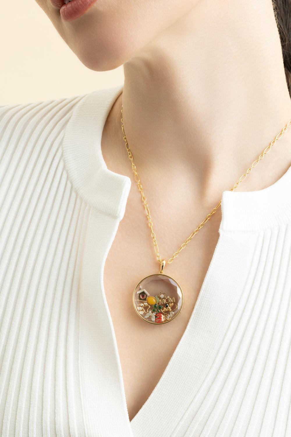 Ladybird Charm-ROSE GOLD-JEWELRYFINE JEWELPENDANT-LOQUET