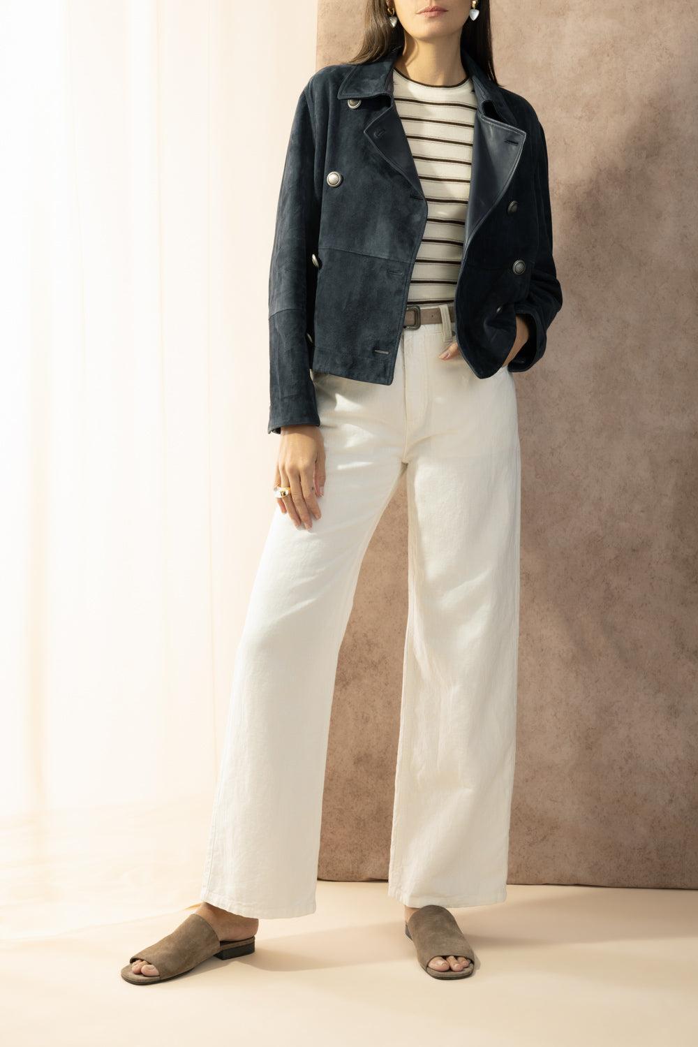 Pull On Jean - Panama-WHITE-38-CLOTHINGPANTDENIM-BRUNELLO CUCINELLI