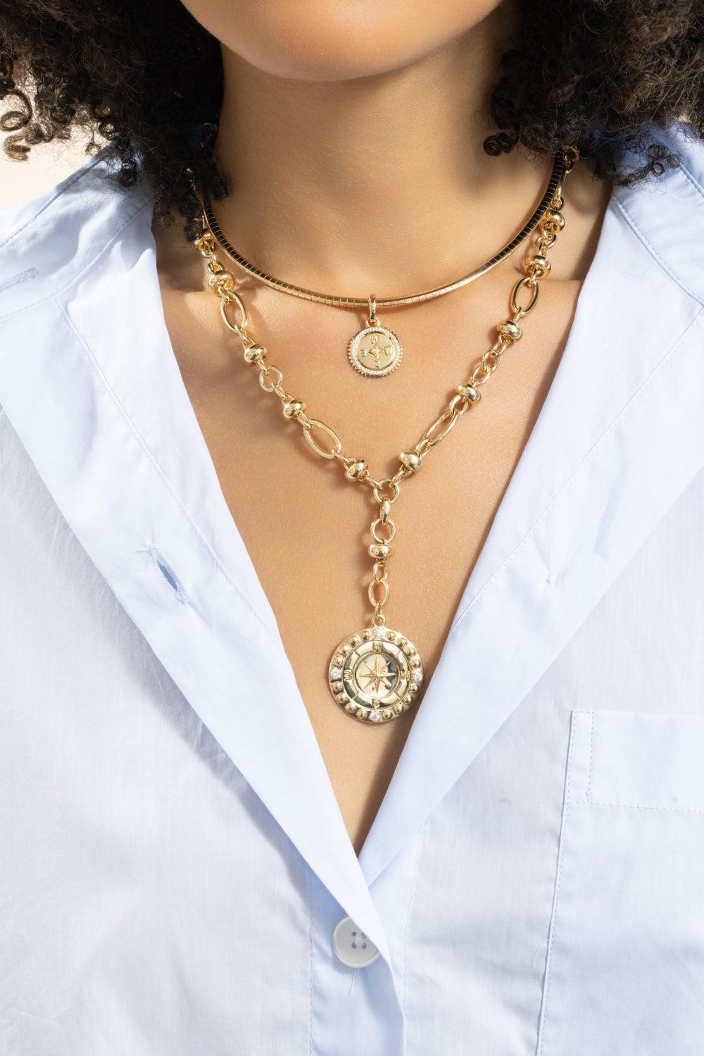 Orbit Extension Chain-YELLOW GOLD-JEWELRYFINE JEWELNECKLACE O-FOUNDRAE