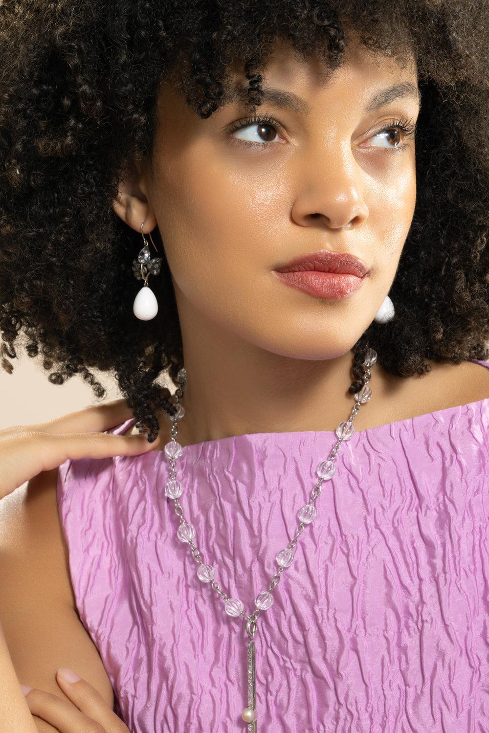 Cocholong Vintage Leaf Earrings-ROSE GOLD-JEWELRYFINE JEWELEARRING-SYLVA & CIE