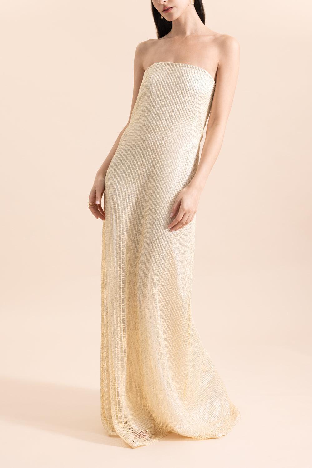 Carolyns Gown-CREAM-2-CLOTHINGDRESSCOCKTAIL-TWP
