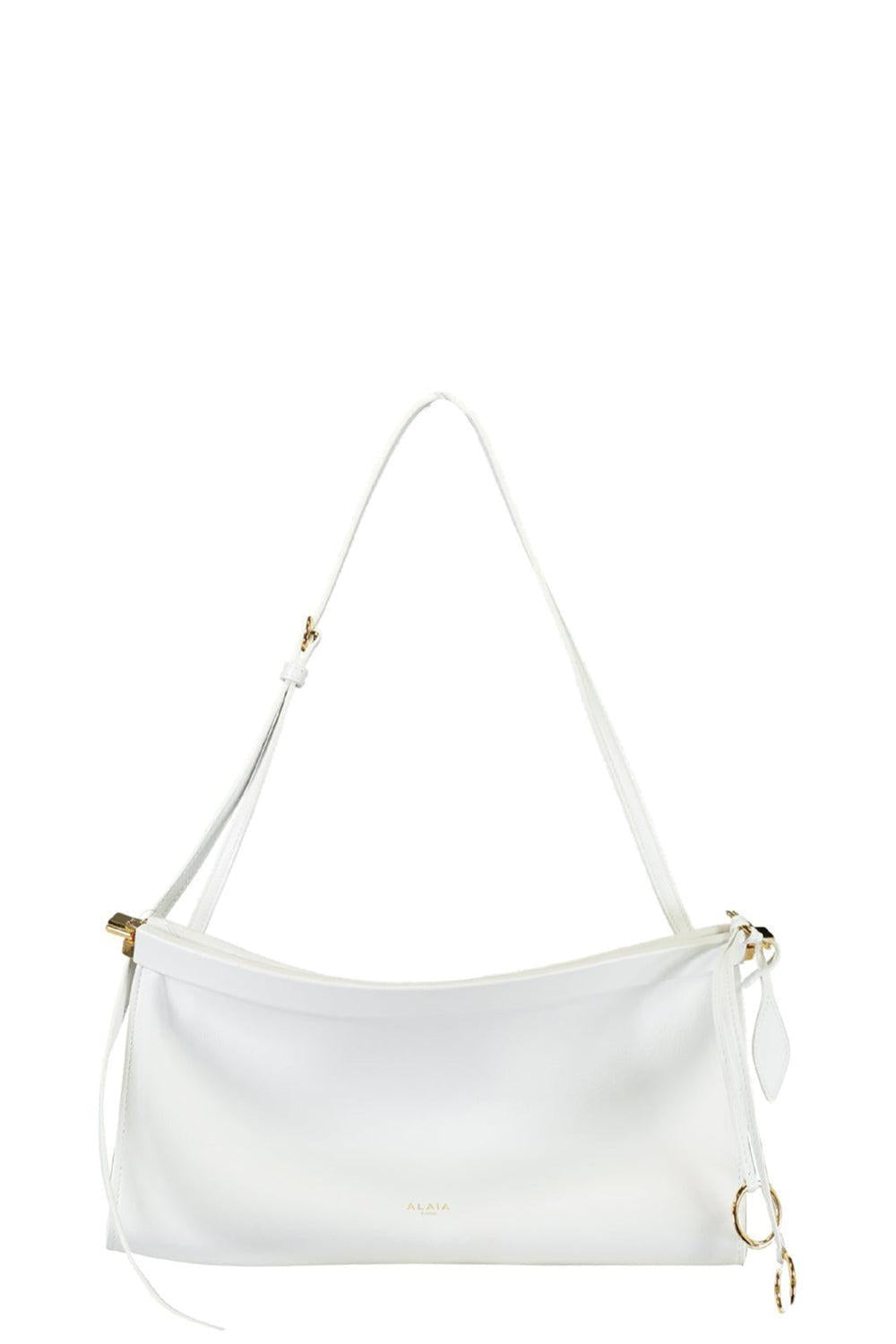 Medium Le Click East West Bag - Blanc-BLNCOPTQ-O/S-HANDBAGSHOULDER-ALAÏA