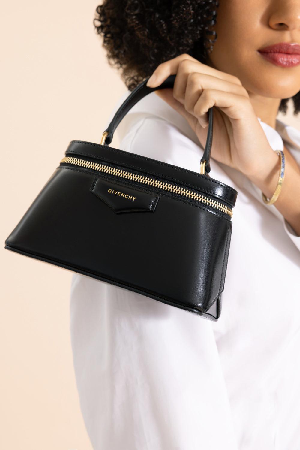 Antigona Vanity Mini Bag-BLACK-HANDBAGTOP HANDLE-GIVENCHY