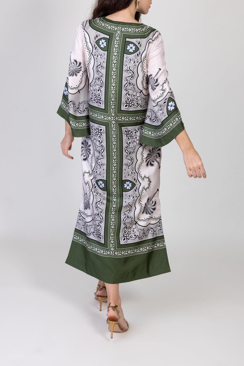 The Kaftan - Mirage Beige-MIRAGE-XS-CLOTHINGDRESSCASUAL-LA DOUBLEJ