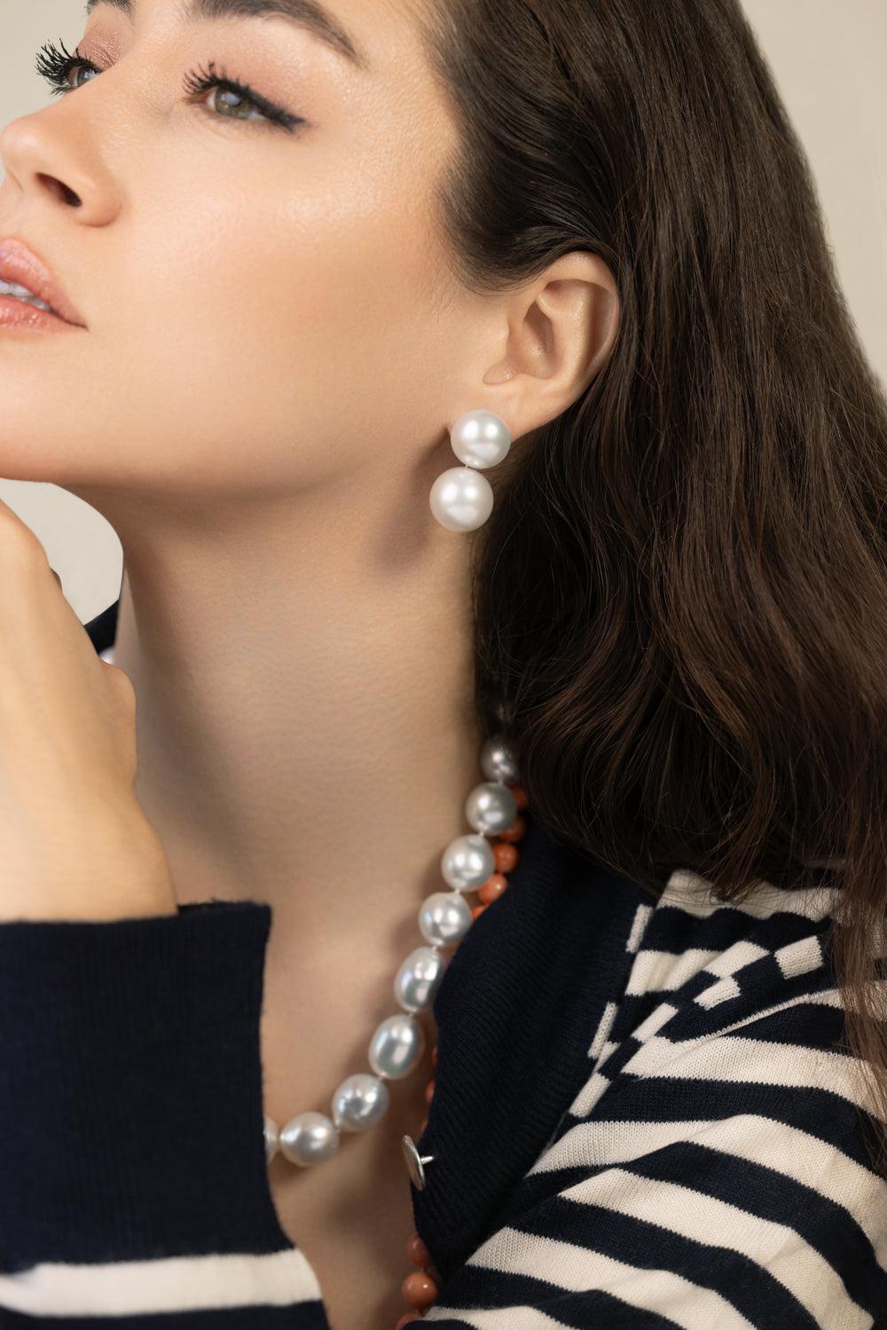 Connector Earrings-PLATINUM-JEWELRYFINE JEWELEARRING-ASSAEL