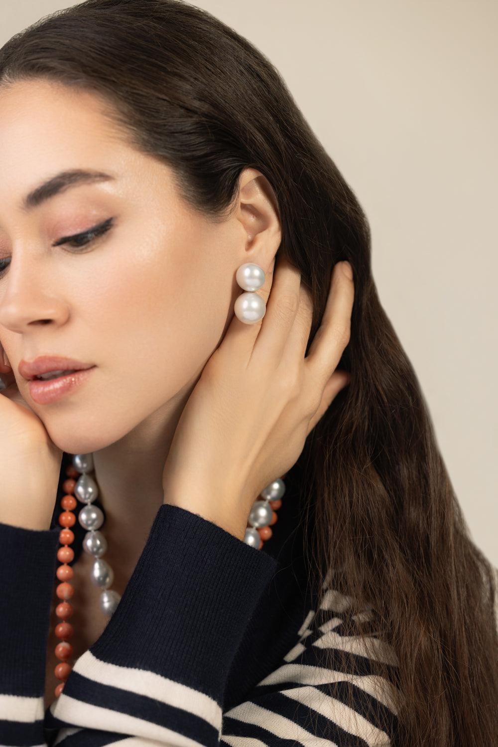 Connector Earrings-PLATINUM-JEWELRYFINE JEWELEARRING-ASSAEL