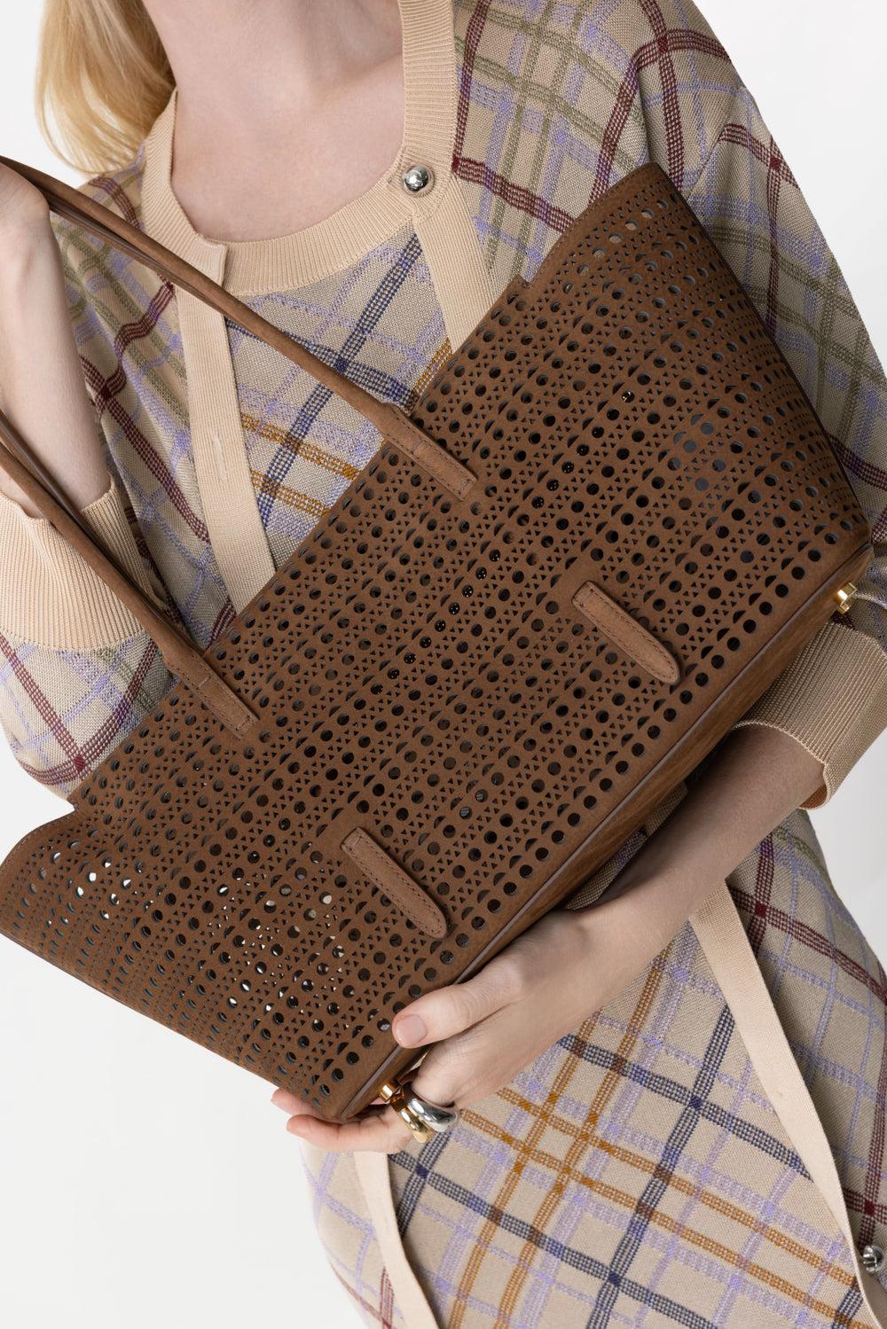 Neo Mina 32 - Terre D'Ombre-TERRD'OM-O/S-HANDBAGTOTES-ALAÏA