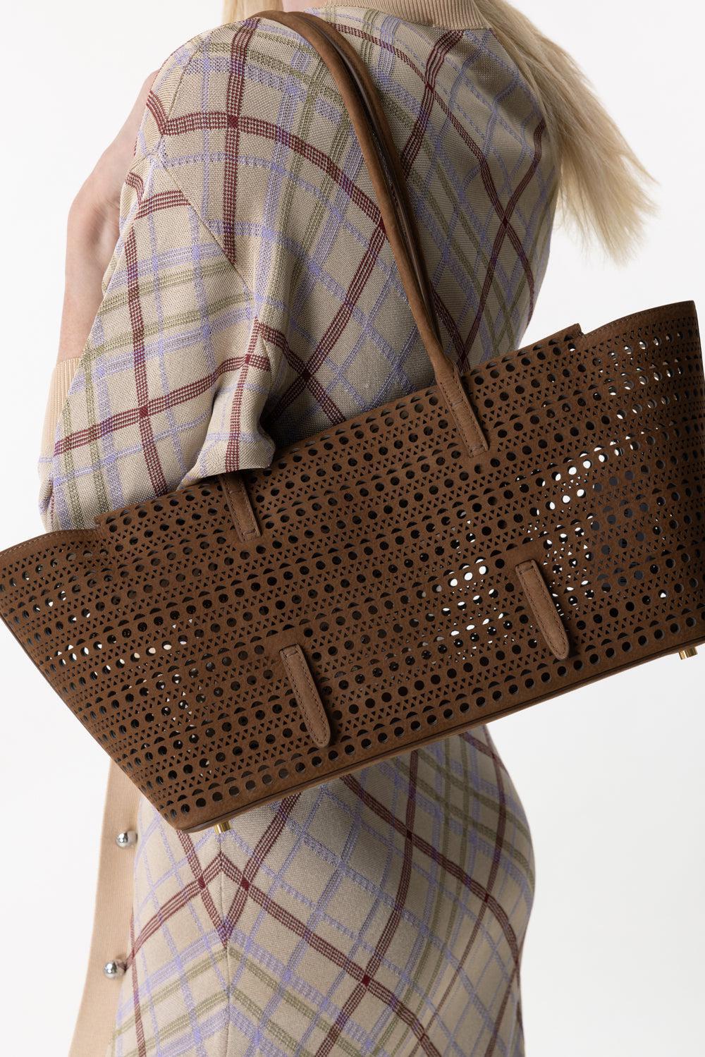 Neo Mina 32 - Terre D'Ombre-TERRD'OM-O/S-HANDBAGTOTES-ALAÏA